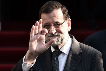 Rajoy. (ARIS MESSINIS / AFP)