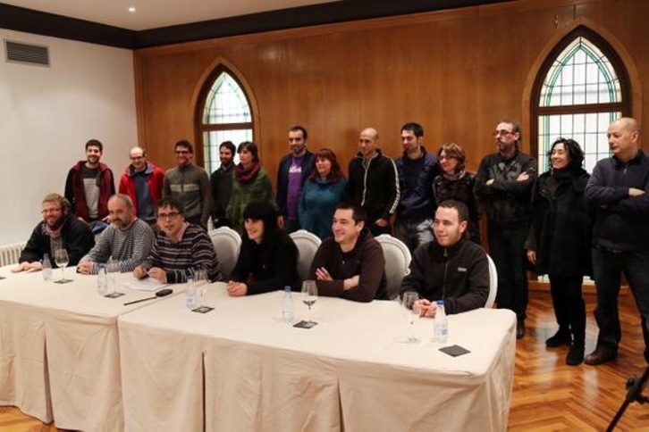 Iruñean Kontseiluak emandako prentsaurrekoa. (KONTSEILUA)