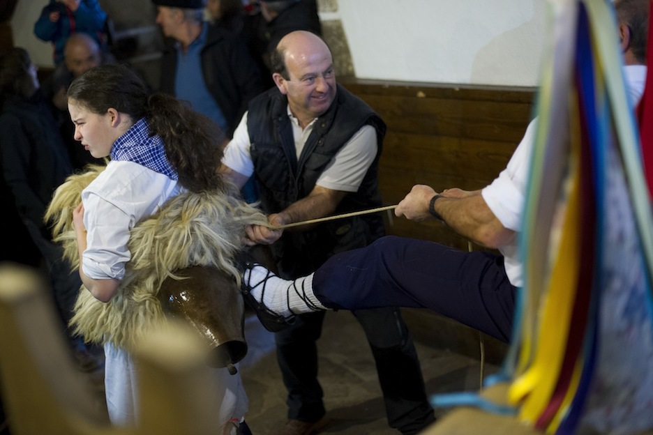Las chicas jóvenes también se apuntan al relevo generacional. (Iñigo URIZ / ARGAZKI PRESS)