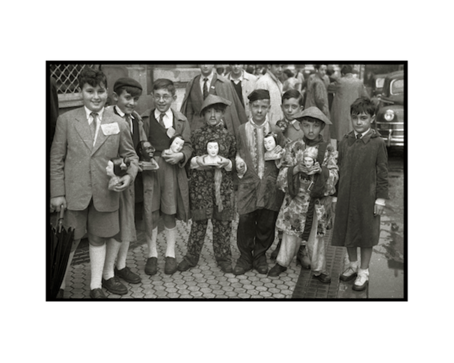 Domu Santu egunerako diru bilketa kanpaina. (Vicente MARTIN)