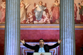 Alexis Tsipras, primer ministro griego. (AFP PHOTO)