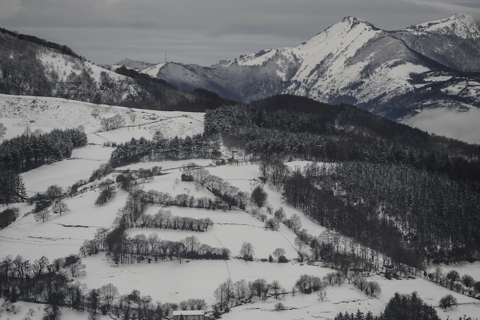 Berastegi inguruetan ateratako beste irudi bat. (Jagoba MANTEROLA / ARGAZKI PRESS) Berastegi inguruetan ateratako beste irudi bat. (Jagoba MANTEROLA / ARGAZKI PRESS)