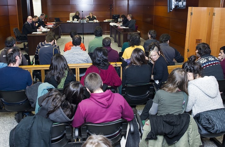 El juicio tuvo lugar el pasado 28 de enero. (Luis JAUREGIALTZO/ARGAZKI PRESS)