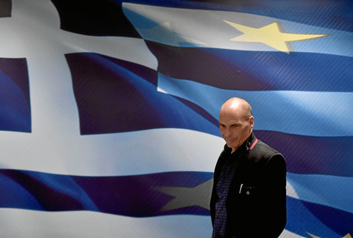 El ministro griego de Finanzas, Yanis Varoufakis. (Aris MESSINIS / AFP)