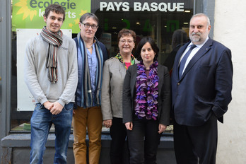 Une partie des candidats d'EELV et leurs alliés - © Sylvain Sencristo