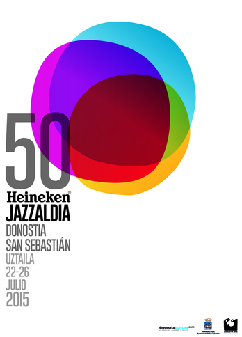 Alfredo Leon da Heineken Jazzaldiaren 50. edizioko kartelaren egilea. (HEINEKEN JAZZALDIA)