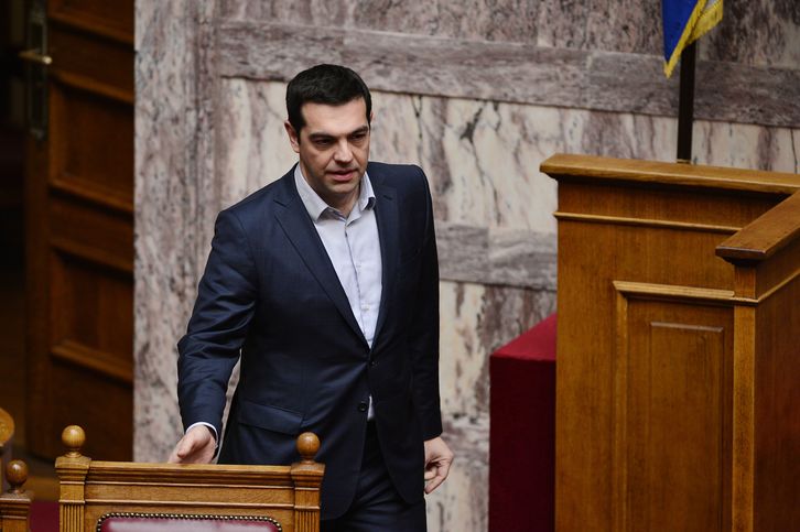 Tsipras. (Louisa GOULIAMAKI / AFP)
