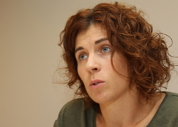 Anita Lopepe, candidate EH Bai pour le canton d'Amikuze - © Bob Edme