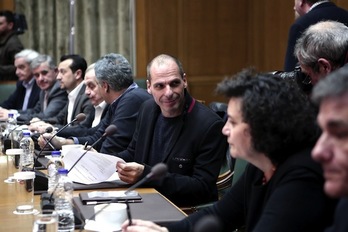 El ministro griego de Finanzas, Yanis Varoufakis. (Angelos TZORTZINIS/AFP PHOTO)