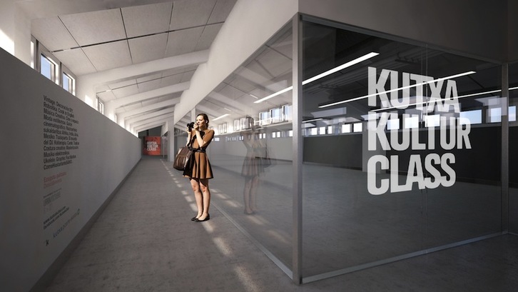 Espazioa gune ezberdinetan banatuko dute. (KUTXA)