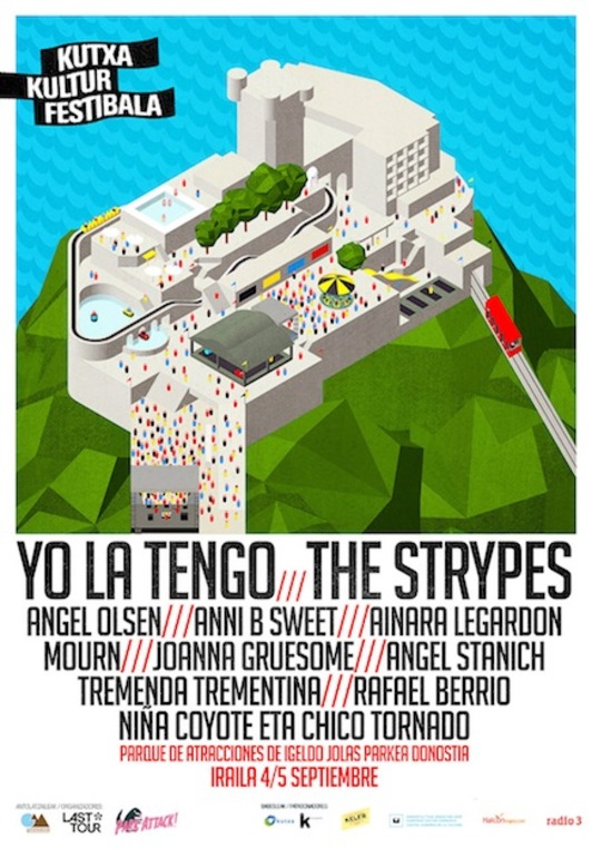 Cartel del IV Kutxa Kultur Festibala. 