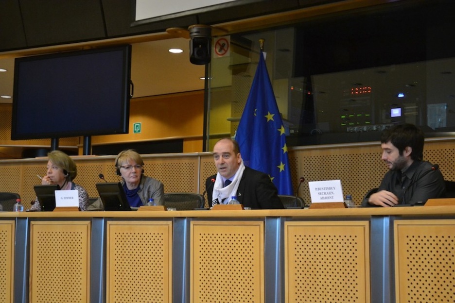 Gaizka Arangurenek bere egoeraren berri eman du. (@belastegi)