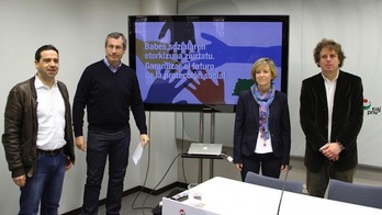 Markel Olano, durante una rueda de prensa ofrecida este viernes. (EAJ-PNV)