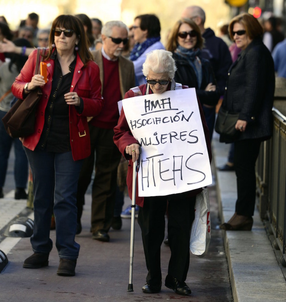 <strong>Madrid.</strong> ‘Asociación de mujeres ateas’. (Gerard JULIEN)