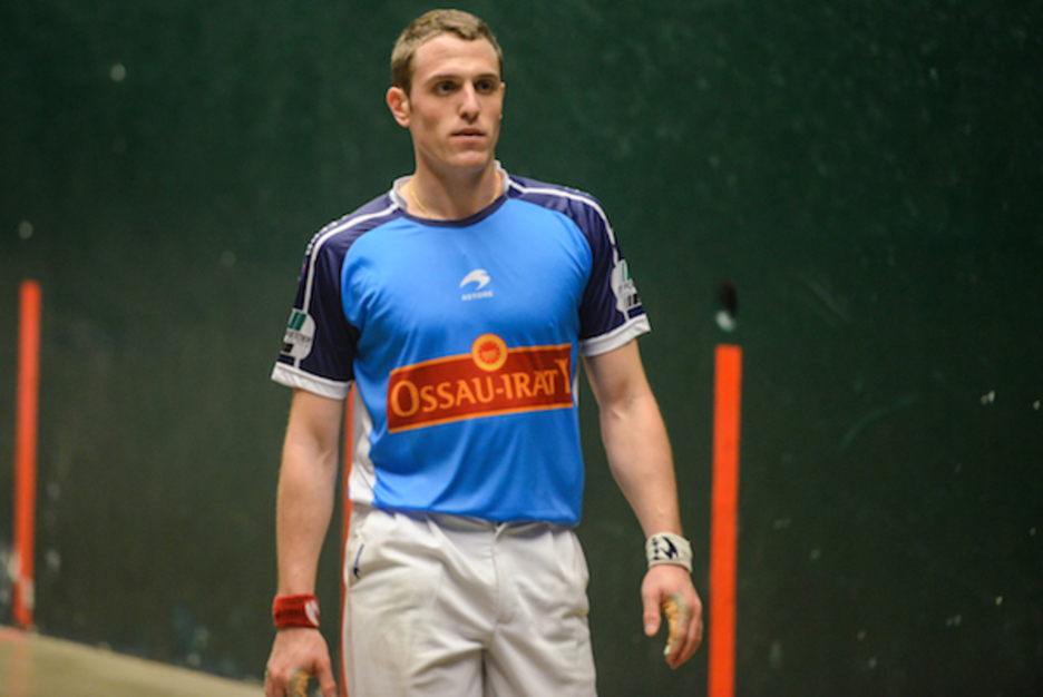 Alexis Inchauspé est associé à Marc Saldubéhère pour ce championnat - © Isabelle Miquelestorena