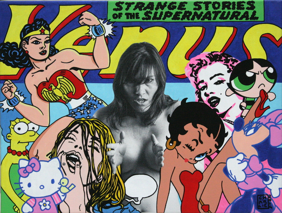 Charlie Philippon a intégré la photo dans un univers de comics - © Céline Hamelin