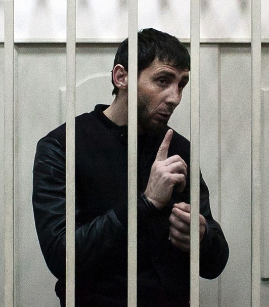 Zaur Dadayev, uno de los acusados por Rusia de la muerte de Nemtsov. (Philipp KIREEV / AFP)