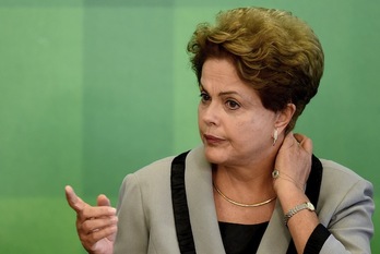 La presidenta de Brasil, Dilma Rousseff. (Evaristo SA / AFP)