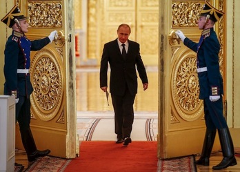 El presidente ruso, Vladimir Putin. (Sergei ILNITSKY/AFP PHOTO)