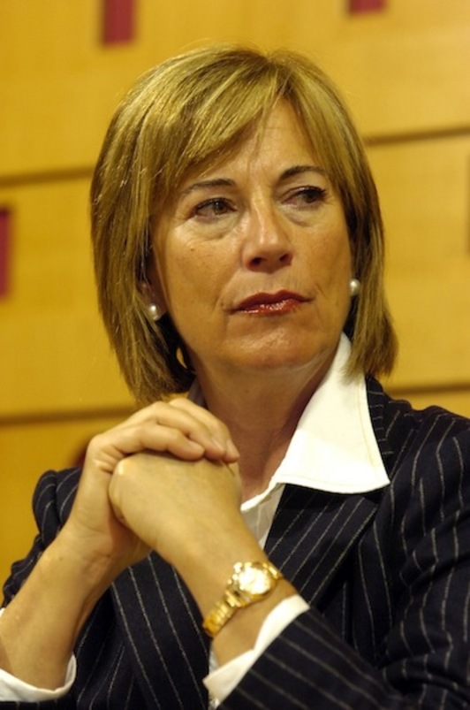 La exconcejala del PP de Gasteiz Encina Serrano, en 2007. (Raul BOGAJO/ARGAZKI PRESS)
