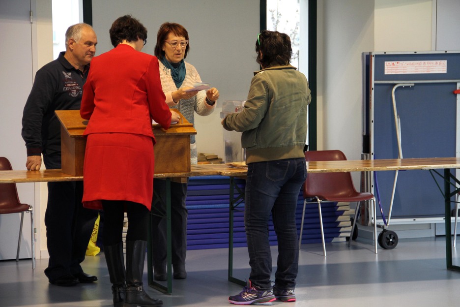 Hiriburuko hauteslekua. (Aurore LUCAS)