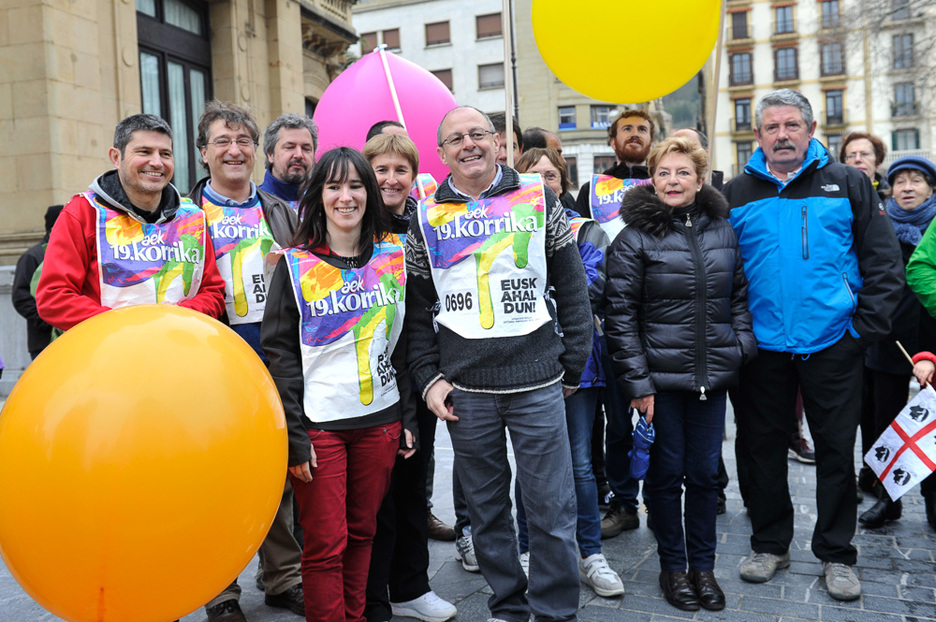Donostiako Udaleko ordezkariak. (Idoia ZABALETA / ARGAZKI PRESS) Donostiako Udaleko ordezkariak. (Idoia ZABALETA / ARGAZKI PRESS)