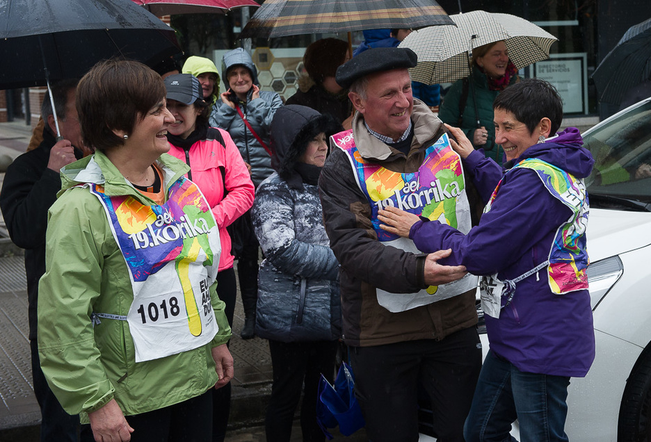 Durangon, Azoka omendu nahi izan dute. (Luis JAUREGIALTZO / ARGAZKI PRESS)
