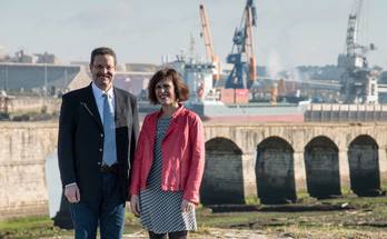 Mokrane Oukhemanou et Sandra Pereira