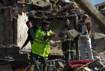 Arabia Saudí lidera los bombardeos contra la milicia chií de los huthis y sus aliados. (Mohammed HUWAIS/AFP PHOTO)