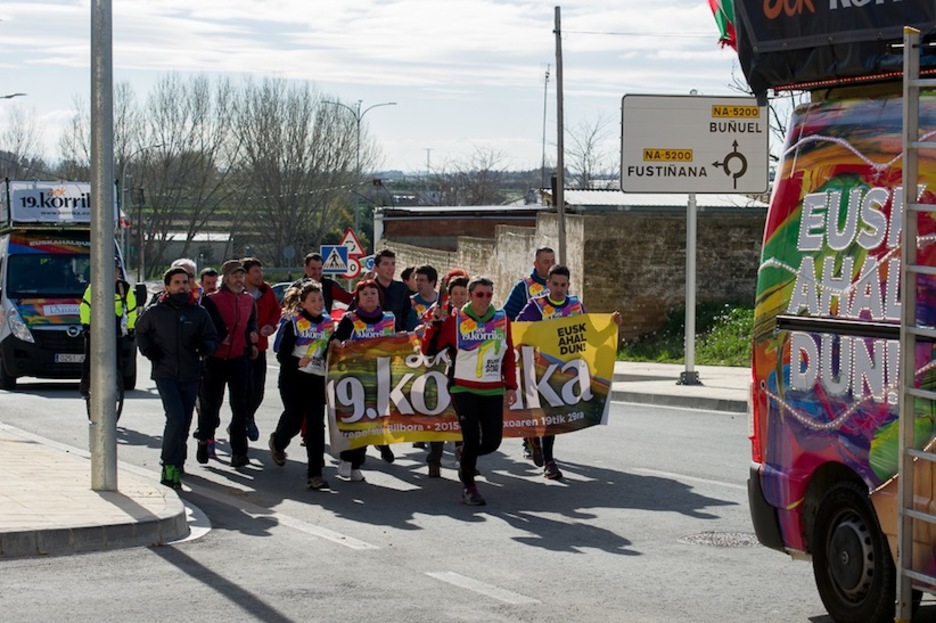 Camino de Ribaforada. (Iñigo URIZ / ARGAZKI PRESS) Camino de Ribaforada. (Iñigo URIZ / ARGAZKI PRESS)