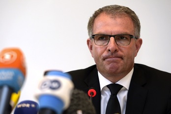 El presidente de Lufthansa, Carsten Spohr. (Roberto PFEIL / AFP) 