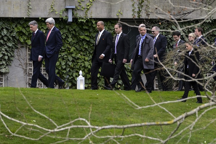John Kerry, ministro de Exteriores británico. (Fabrice COFFRINI / AFP)