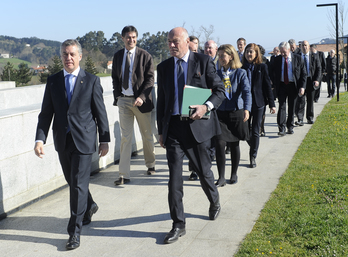 2015 est l'"An 1" de la mise en oeuvre de la stratégie eurorégionale d'Alain Rousset et Iñigo Urkullu. © Argazki Press 