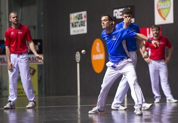 Berasaluze II.a-Zubieta eta Bengoetxea VI.a-Untoria izango dira aurrez aurre finalean. (Marisol RAMIREZ/ARGAZKI PRESS)