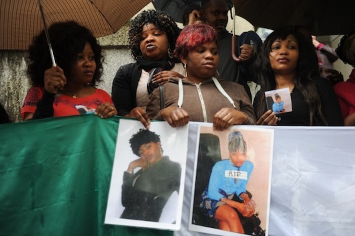 Inicio del juicio contra Juan Carlos Aguilar, este viernes en Bilbo. (ARGAZKI PRESS)