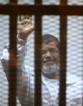 El expresidente Morsi, en una imagen de archivo. (Ahmed RAMADAN/AFP PHOTO)
