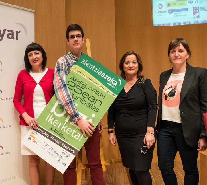 Presentación de Zientzia Azoka 2015. (IREKIA)