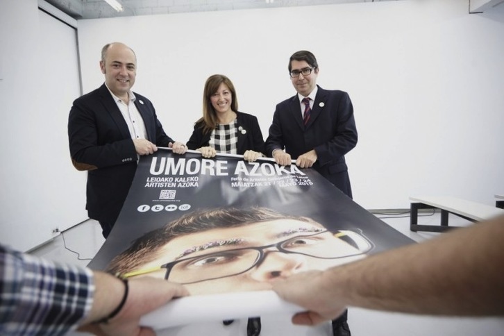 Umore Azoka aurkeztu dute Leioan. (UMORE AZOKA)