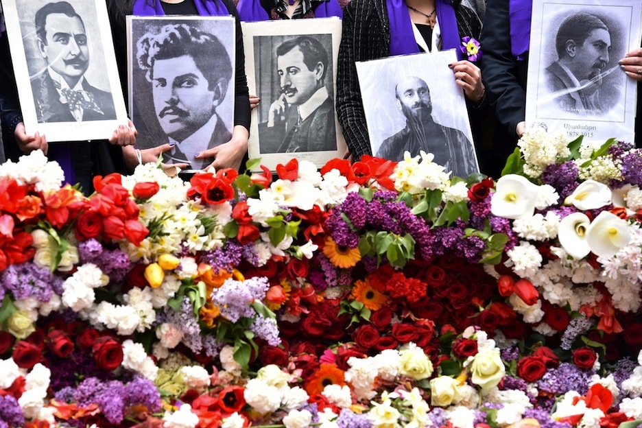 En Yerevan han tenido lugar los actos oficiales- (Kirill KUDRYATSEV / AFP)