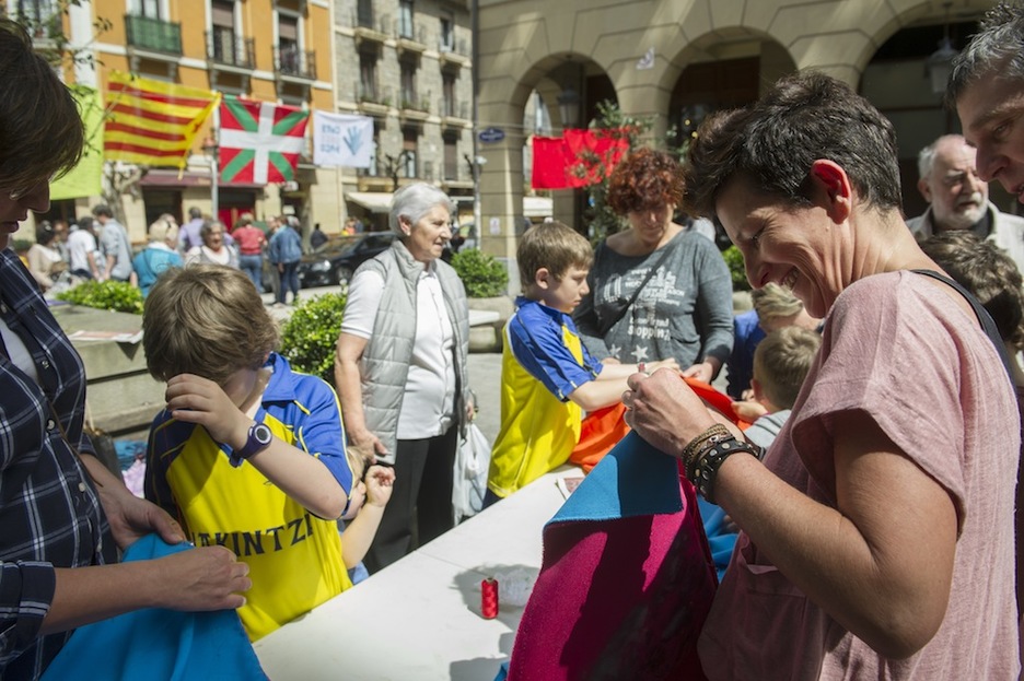 Joste Eguna Donostian. (Jon URBE / ARGAZKI PRESS) Joste Eguna Donostian. (Jon URBE / ARGAZKI PRESS)
