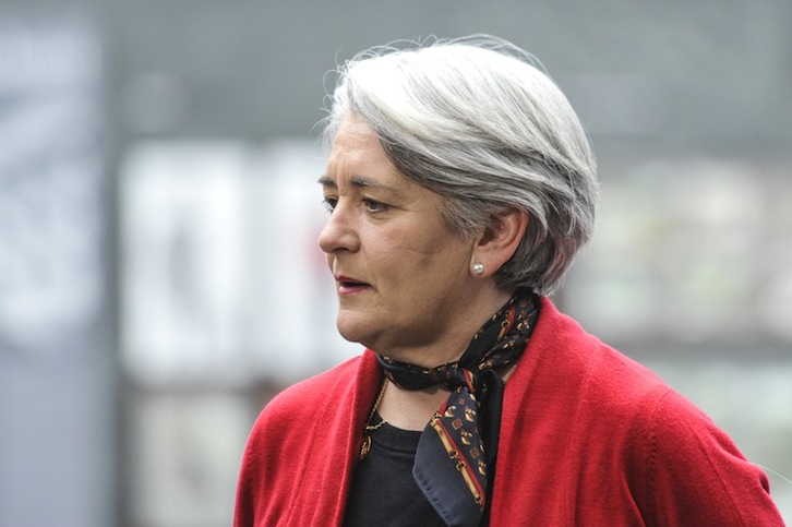 Lourdes Goicoechea, en una imagen de archivo. (Idoia ZABALETA / FOKU)