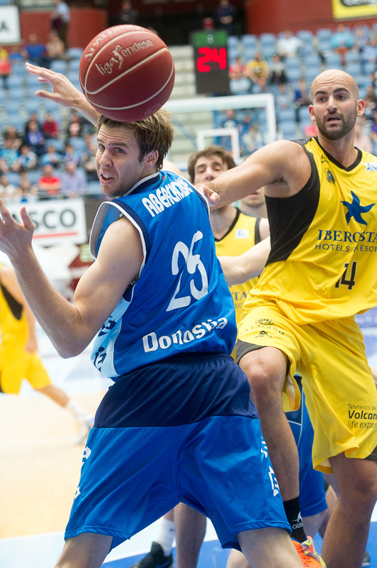 Gipuzkoa Basketek garaipena lortu du. (Juan Carlos RUIZ / ARGAZKI PRESS)