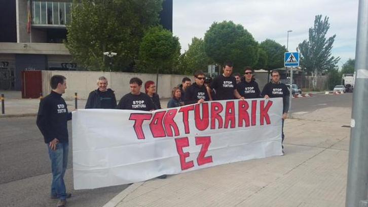 Los encausados han demandado el fin de la tortura. (@MartxeloDiaz)