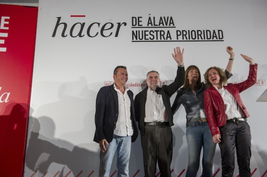 PSEk ere Gasteiz hautatu du ekitaldi nagusia egiteko. (Juanan RUIZ/ARGAZKI PRESS) PSEk ere Gasteiz hautatu du ekitaldi nagusia egiteko. (Juanan RUIZ/ARGAZKI PRESS)