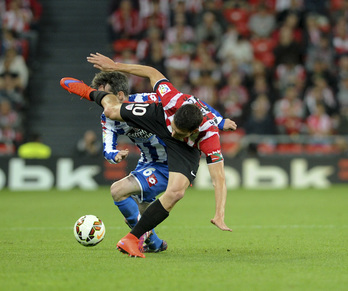Patas arriba se ha puesto en el 93 un partido que ya estaba ganado (Marisol RAMIREZ / ARGAZKI PRESS)