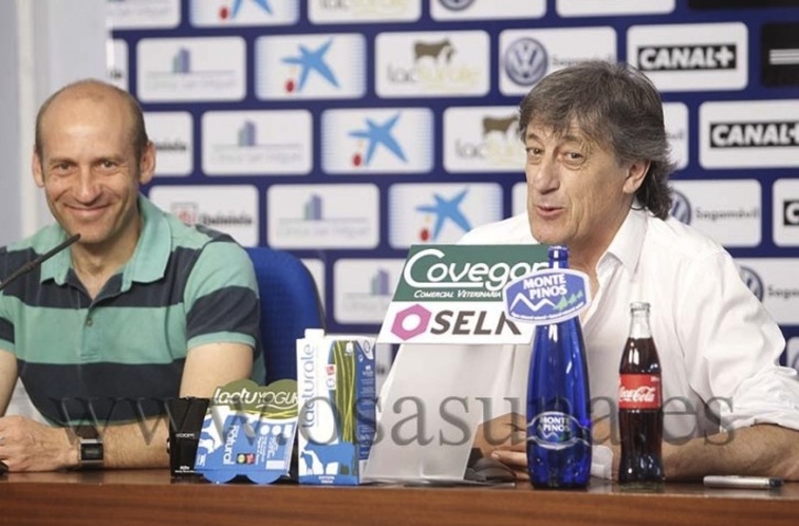 Enrique Martín, en su comparecencia de este lunes. (Osasuna.es)