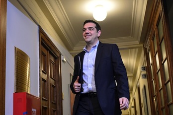 Alexis Tsipras, en una imagen de archivo. (Louisa GOULIMAKI / AFP)