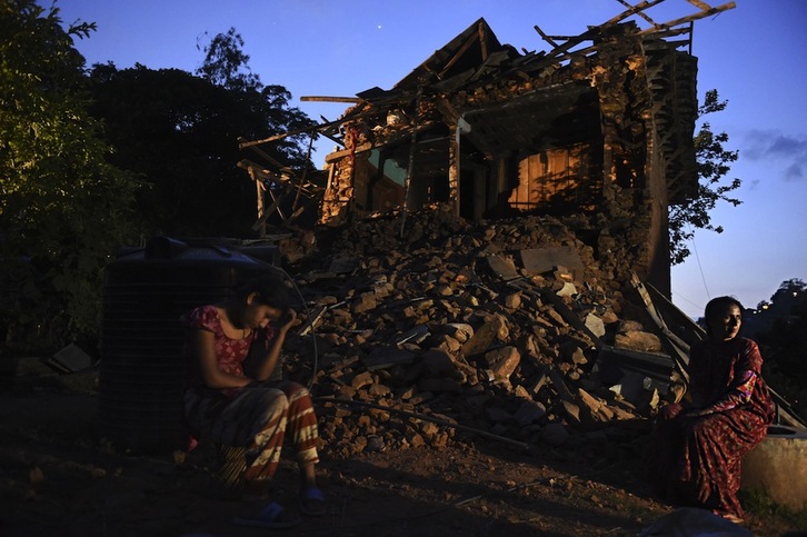 Imagen tomada el 13 de mayo en Nepal. (Roberto SCHMIDT / AFP)