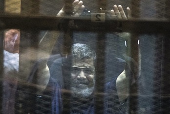 El expresidente egipcio Mohamed Morsi. (Khaled DESOKI/AFP PHOTO)