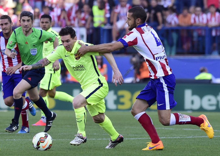 Messi ha marcado el gol de la victoria. (Gerard JUILLEN / AFP)